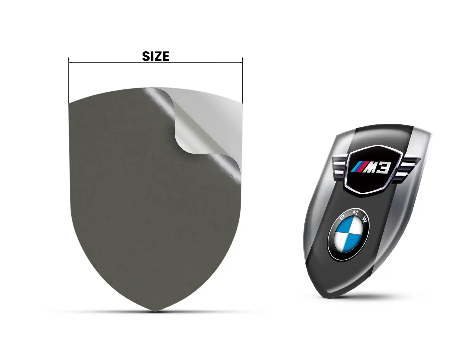 BMW Hot Rod Aufkleber Robust Hochwertig Professionell